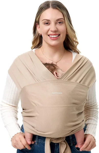 Momcozy Neonato Sash, Portabebé con Anello di Regolazione Facile e Cinghia di Trasporto Senza Mani, Zaino Regolabile da 8L - Miglior Affare