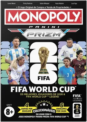 MONOPOLY FIFA LEGENDS BOUSTEIRAS DE JOGO