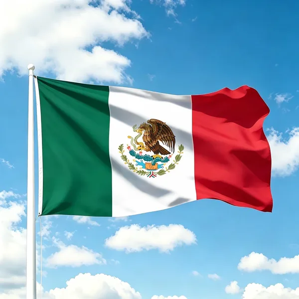 World Cup 2026 Flag, National Flag 5ft X 3ft Large Double Sided With Brass Eyelets, Soccer Decorations Accessories for Fans, MEXICO