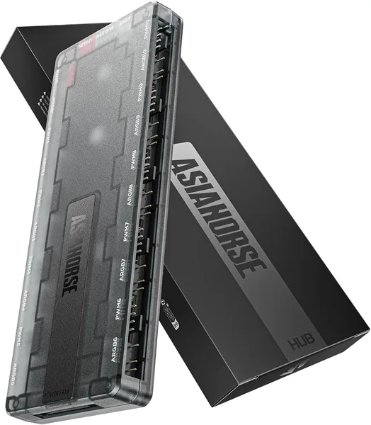 AsiaHorse Umbra ARGB PWM PC Fan Hub