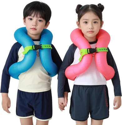 フリーユア 子供用 ダブルエアチェンバー式救命浮き輪（15-50kg）、ベストディール