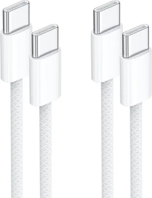 USB-C to USB-C Charger Cable 1M 2 Pack - Best Price
