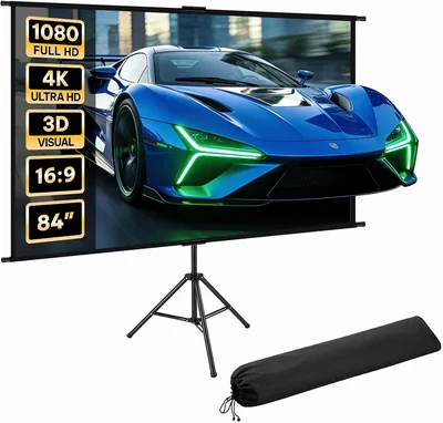 OGL 4K Projector Screen - 98% Off