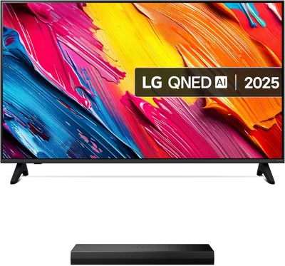 LG 43QNED70A6A 43" QNED AI 4K Smart TV + Soundbar (21% Off)