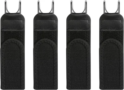 4 stuks Mannen Onzichtbare Elastieke Gesp Belts zonder Gesp voor Broeken en Jurken