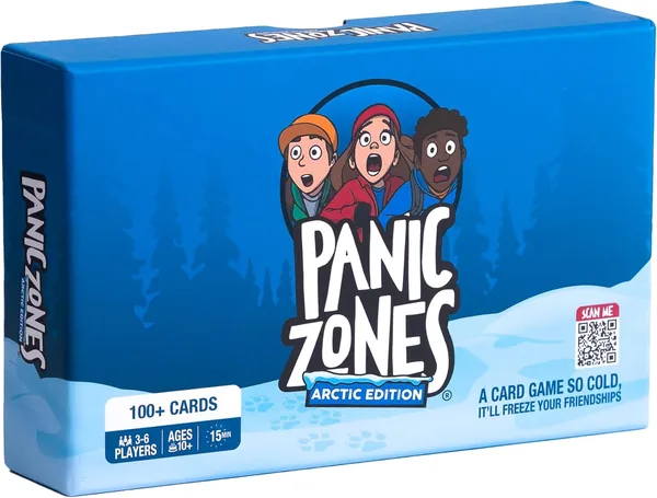 Panic Zones Arctic Edition - Survival Party Card Game for Adults and Teens