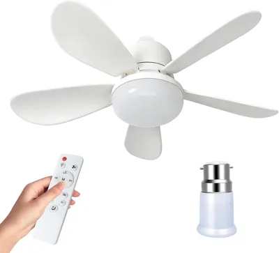 Ceiling Fan Light Remote Control 40W 3-Color Dimmable - Best Deal