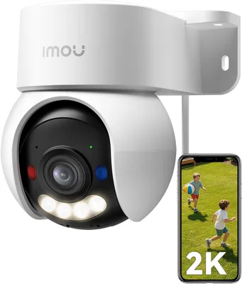 Cámara de vigilancia Imou 2K WiFi 360° PTZ con detección humana AI, seguimiento automático, sirena - 25% de descuento