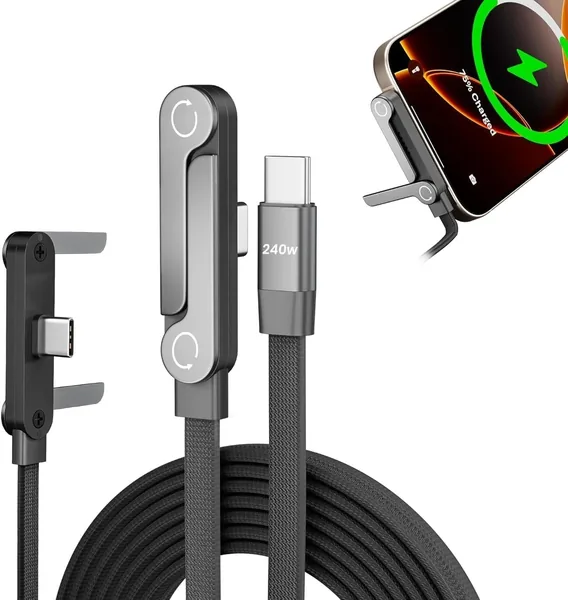 2 in 1 USB C Charger Cable
