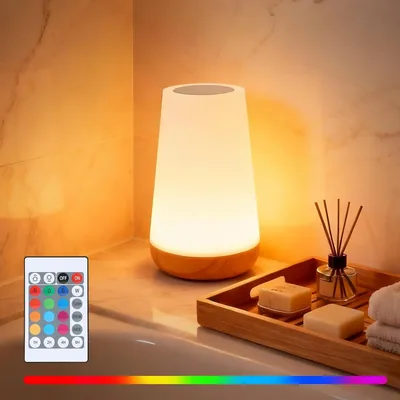 Touch Control Night Light - Dimmable RGB Lamp