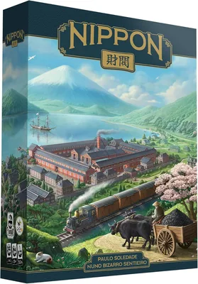 Cranio Creations - Nippon: Zaibatsu, Edycja Cesarska, 1-4 Graczy, 120 Min, Gra dla Ekspertów, Wiek od 13 Lat, Wydanie Włoskie Best Deal