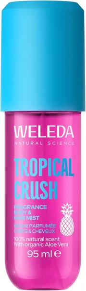 Weleda - Bruma Tropical para Cuerpo y Cabello con Aloe Vera, Fragancia Exótica del Trópico, Refrescante y Ligera