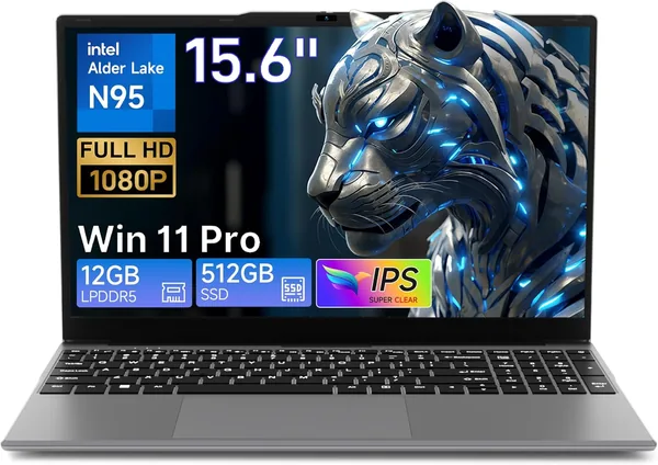 BMAX 15.6 Inch Laptop N95 Processor up to 3.4 GHz PC Notebook