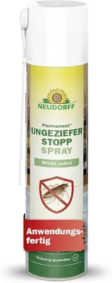 Neudorff Permanter Vermin Stop Spray - Sofortiger Effekt gegen Fliegen, Flöhe, Silberfische, Milben und andere Schädlinge