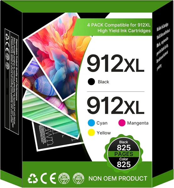 912XL Kompatible Patronen für HP 912 Multipack - 32% Rabatt