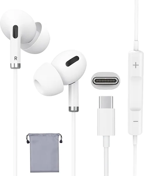 Unfoto Earphones Type C Wired 2026 Version Enhanced HiFi Sound Quality