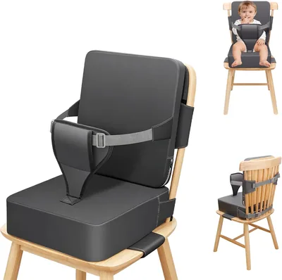 Toddler Booster Seat Kitchen Chair - Grey
