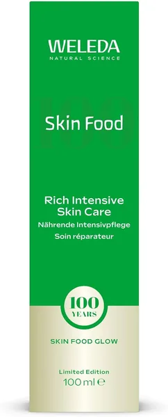 WELEDA Bio Skin Food Crema Idratante 100ml Edizione Limitata - Cosmetici Naturali per Pelli Secche e Molto Secche Cura Intensa