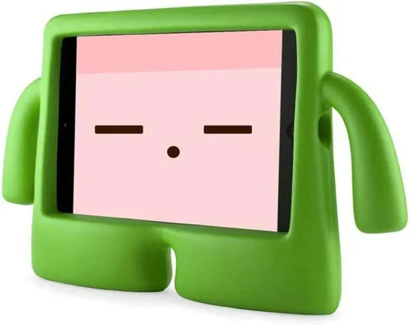 iBuy Kids Tablet Case, Shockproof Protective Cover with Built in Stand, Elegant Slim Design, Lightweight Durable Freestanding Grip, Child Friendly Device Guard (Green, iPad 10.9)