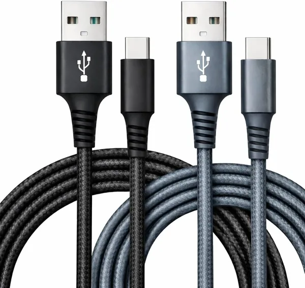 Cabo USB para Tipo C 2 Metros 60W Turbo Carregamento R pido