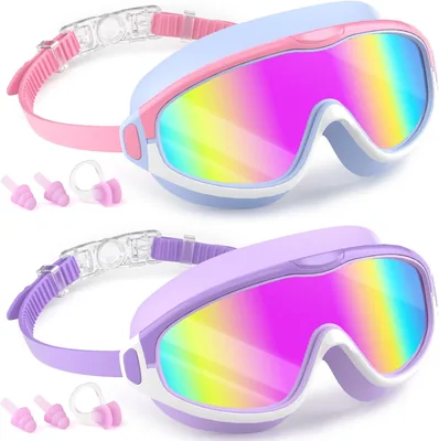 COOLOO Kids Swimming Goggles 2 Pack 18% Off