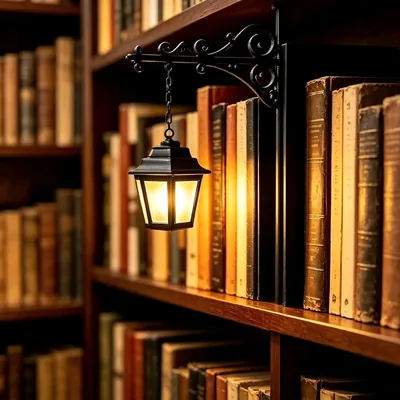 Yozexin Bibliotekslampa Dekorativ Bokcaste Lamp