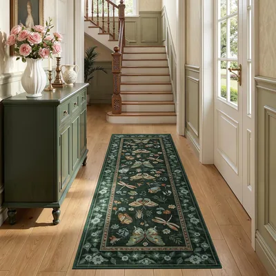 AIMPEAK Runner Rugs 2x6 Dark Green – 24% Off