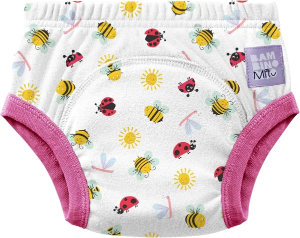 Bambino Mio Learning Panties (3-4 Years) Fly Up - Children's Children Washable Cotton