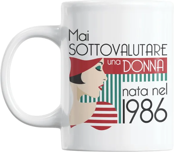 Gesar 40 Years Old Woman Mug - 40th Birthday Gift