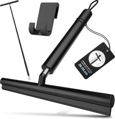 ecooe Duschabzieher 29-119 cm verstellbar mit 30 cm Trocknungsbreite