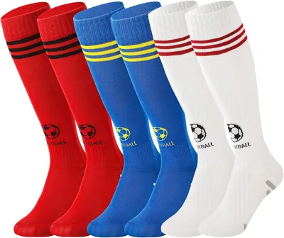 Zuimei Kids Football Socks 4 Pairs - Best Deal