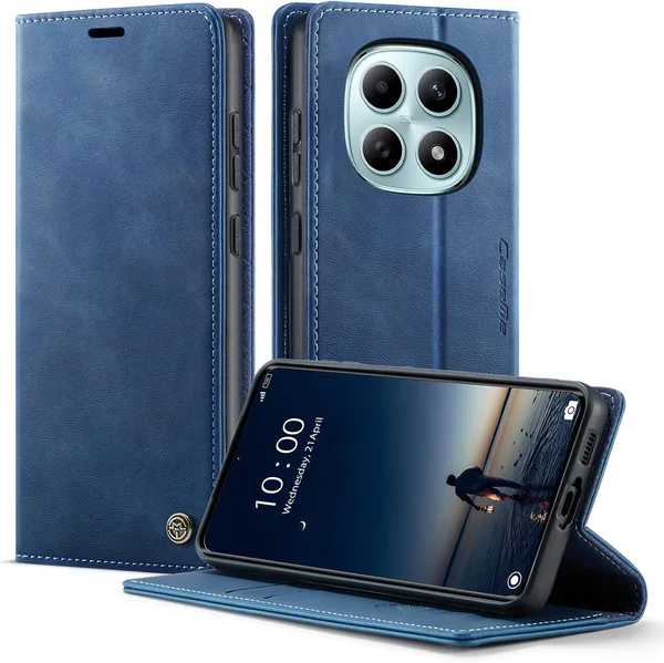 Coque antichoc en cuir PU Xiaomi Redmi Note 15 - Blocage RFID - Poche