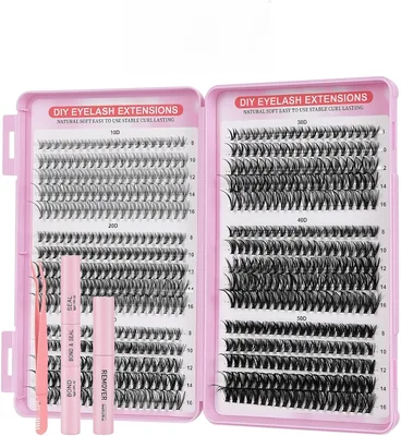 BUTBU Eyelash Extension Set 600 D Curl 8-50D Volume Kit 14% Off
