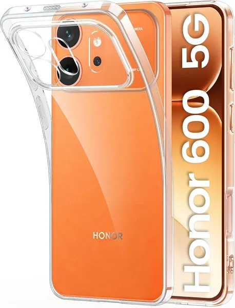 Étui Anti-Jaunissement Yohii pour Honor 600 5G avec Protection Caméra et Résistant aux Chocs Militaires, Coque Ultra-Mince Anti-Brulure TPU