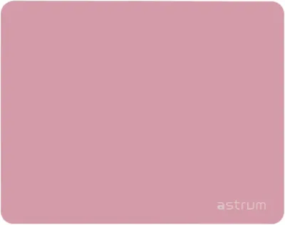 Astrum MP180G Pink Mouse Pad - Rubber Base, Stitched Edges - Best Deal