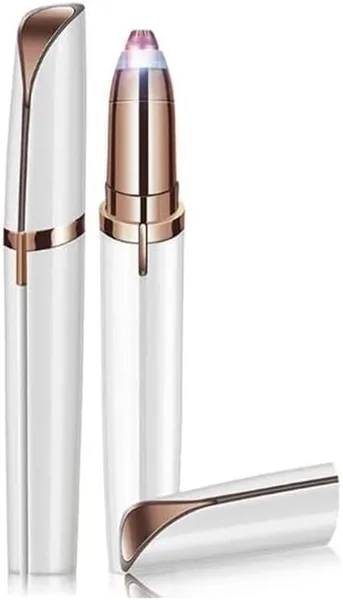 Caneta Depiladora de Sobrancelha Recarreg vel USB Original - Aparador El trico de Precis o para Pelos Faciales Femininos