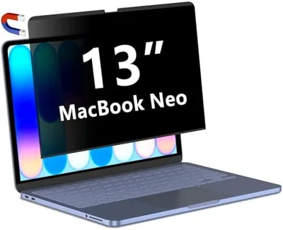 Magnetic Privacy Screen Protector MacBook Neo 13" (2026 A18 Pro) - 79% Off