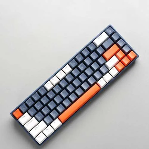 60% Wireless Mechanical Keyboard Bluetooth Dual Mode Hot-Swap Ziyoulang K68 Mini Keyboard 68-Key Red Switch for PC/iPhone iPad