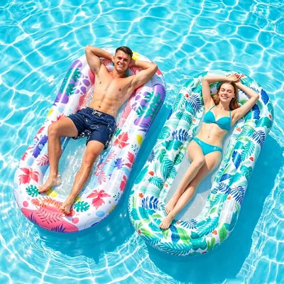 ANNIL Inflatable Pool Floaties 72" XL Best Deal