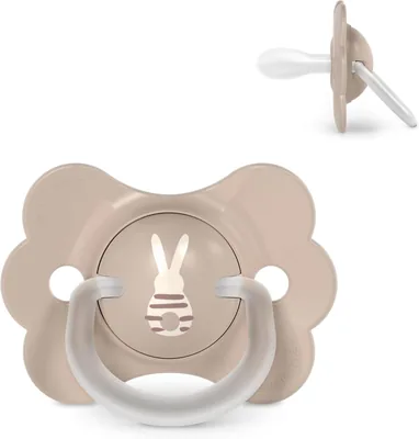 Suavinex, Chupete para Bebés de 0 a 6 Meses y Nacidos, con Teta Fisiológica de Silicona SX Pro, Simétrica, Plana y Flexible - 14% Descuento