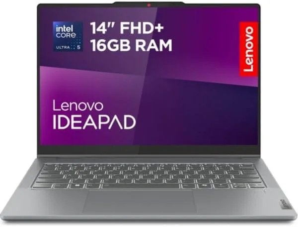Lenovo Ideapad 5 14" 2 in 1 Touchscreen Laptop Intel Core Ultra 5 16GB RAM 512GB SSD Windows 11 Home Luna Grey