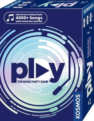 Kosmos Play - Musikpartygame mit 4000+ Songs: Schatz statt Wissen | Mit deiner Lieblingsplaylist spielen