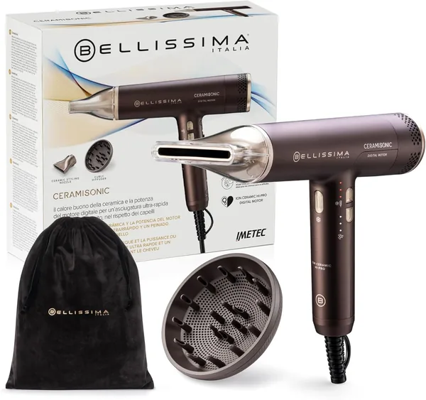 BELLISSIMA Imetec Ceramic 21014 Digital Hair Dryer