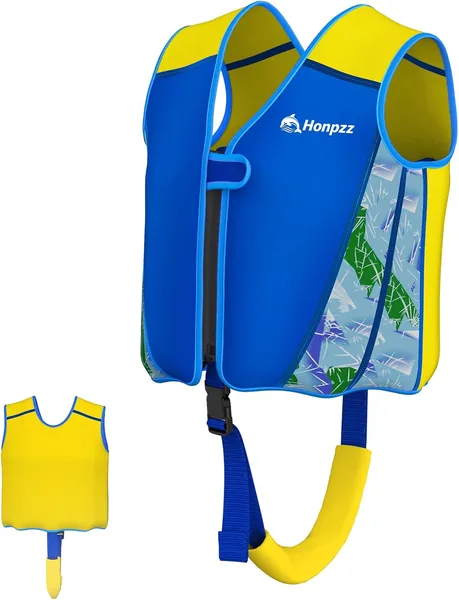 Gilets de natation pour enfants, certifié TUV, 8 panneaux ajustables, aide à la flottaison Baby néoprene
