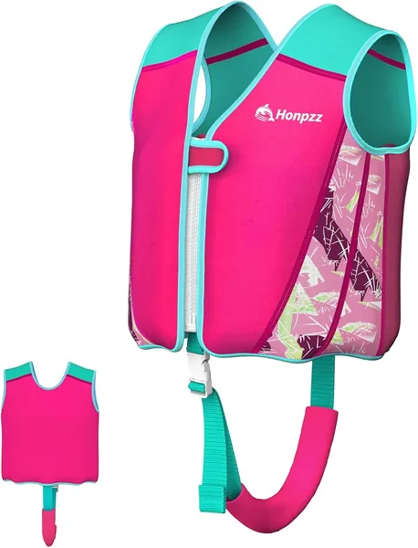 Gilets de natation pour enfants, certifiés TUV, 8 panneaux ajustables, aide à la flottaison pour bébé en néoprène