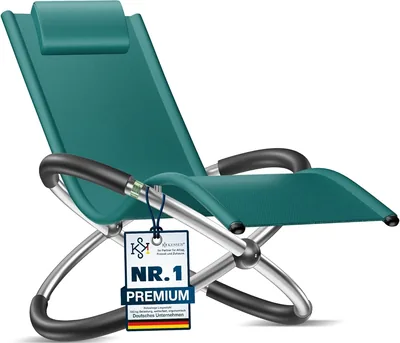 KESSER® Sonnenliege Gartenliege Gartensessel Klappstuhl Schwingliege Hängestuhl Ergonomisch, Best Deal