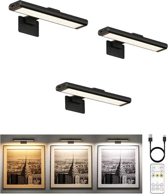 EZVALO Magnetic Poster Lights - 2000mAh Battery, 3 Color Temps & RGB Remote Dim Best Deal