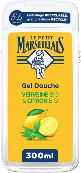 Le Gel Douche Extra Doux à la Verbène et au Citron Bio - 300ml