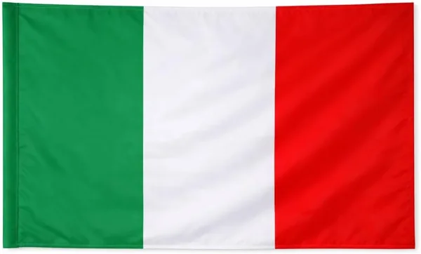 Italian Flag 90 x 150 cm, Tricolour Green White Red