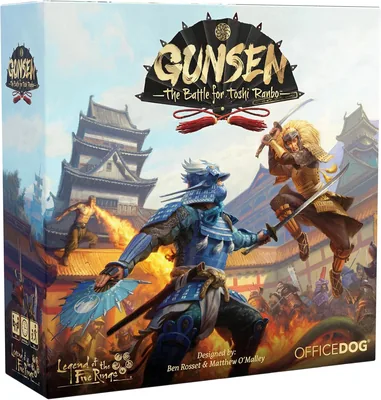 Gunsen: The Battle for Toshi Ranbo Board Game